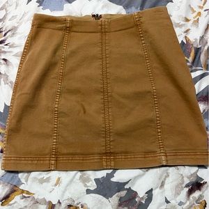 Free people mini skirt